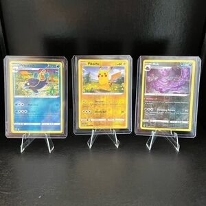 Pokémon Cards Reverse Holo Pikachu Whiscash Muk